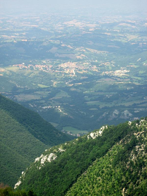 View to Sarnano - View to Sarnano